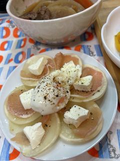 かぶと生ハムクリチのサラダ-レシピのメイン写真