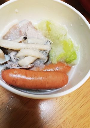 レシピ投稿祭 簡単みぞれ鍋-レシピのメイン写真