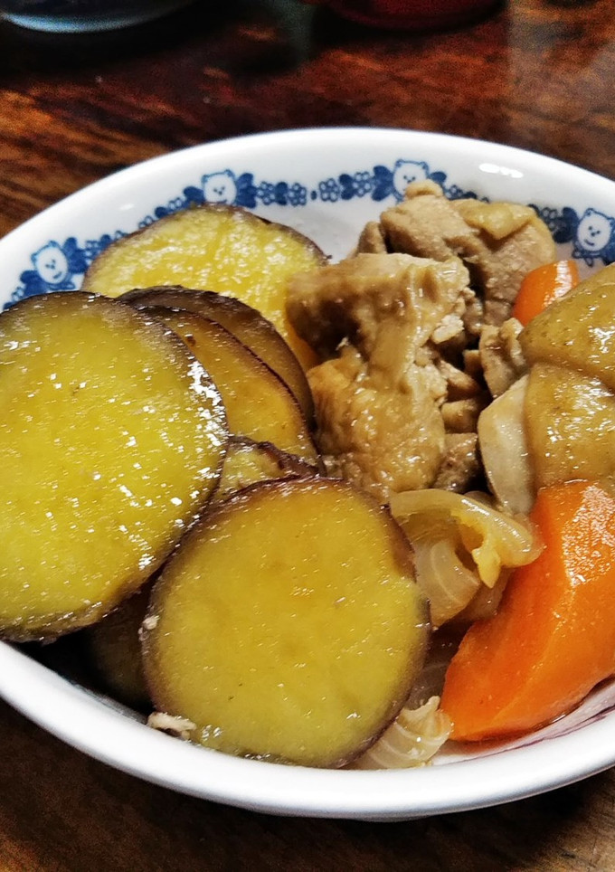 鶏もも肉 と さつまいも たっぷり煮-レシピのメイン写真