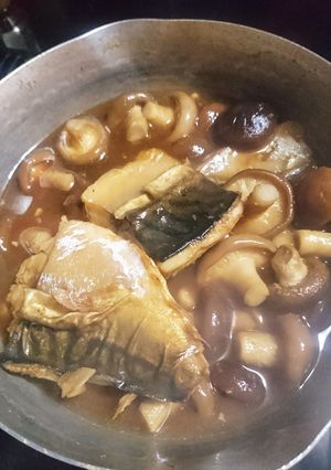サバと椎茸の煮込み-レシピのメイン写真