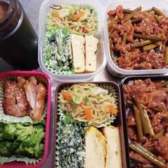 รูปของ 高校生息子、旦那、娘弁当(12/8)