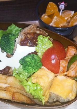 娘のお弁当　R4.12.8-レシピのメイン写真