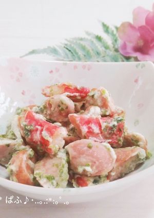 お弁当に＊魚ニソとカニカマの香り揚げ-レシピのメイン写真