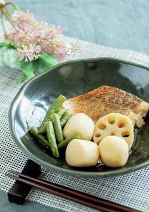 白身魚の煮付け【入院食⑥昼/主菜】-レシピのメイン写真