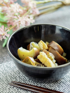 茄子とあげ辛子和え【入院食⑥昼/冷副菜】-レシピのメイン写真