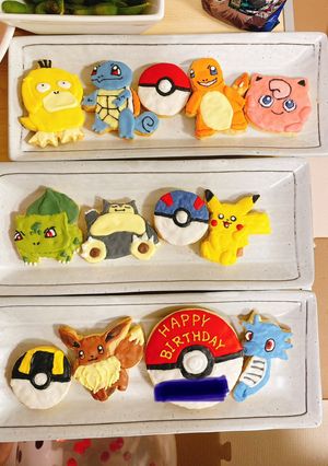 ポケモン　アイシングクッキー-レシピのメイン写真