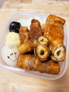 豚肉巻き厚揚げ☆甘辛コチュジャン味!弁当-レシピのメイン写真
