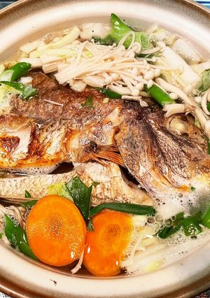 鯛鍋-レシピのメイン写真