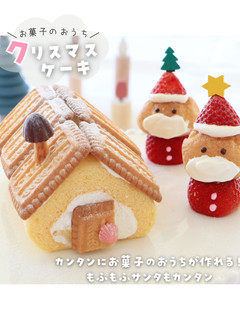 簡単!クリスマスケーキ-レシピのメイン写真