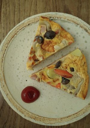 残り物で簡単スパニッシュオムレツ-レシピのメイン写真