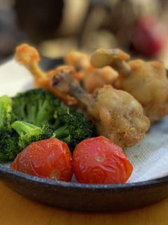 キャンプでお手軽!アヒージョ風唐揚げ-レシピのメイン写真