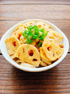 お箸がとまらない!レンジで簡単♡無限蓮根-レシピのメイン写真