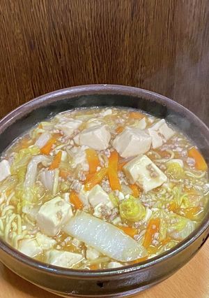 豆腐入りあんかけラーメン-レシピのメイン写真