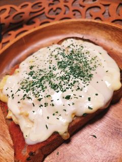 簡単!卵のピザトースト-レシピのメイン写真