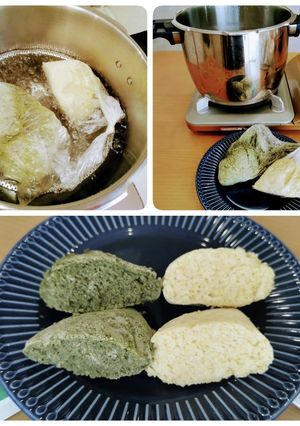 災害時にも作れるポリ袋で米粉の蒸しパン-レシピのメイン写真