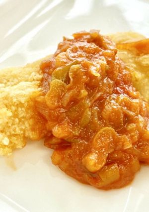 イカのチリソース＠つくば市学校給食-レシピのメイン写真