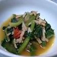 ほうれん草のトマト炒め