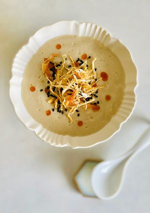 切干し大根の豆乳スープ（バイタミックス）-レシピのメイン写真