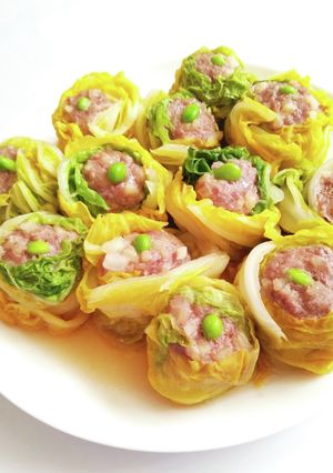オレンジ白菜の焼売 -レシピのメイン写真