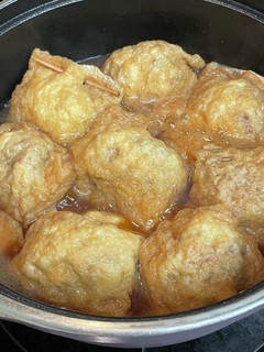 ご飯がススム油揚げの肉詰め♡-レシピのメイン写真