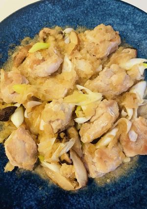 鶏もも肉のみぞれ煮-レシピのメイン写真