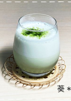 スタバ風☆抹茶フラペチーノ-レシピのメイン写真