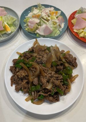 簡単！牛肉ピーマン炒め-レシピのメイン写真