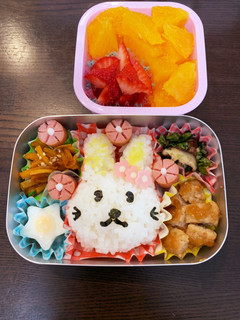 うさぎ弁当☆幼稚園保温庫用☆2歳10ヶ月-レシピのメイン写真
