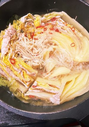 ミルフィーユ鍋ペペロンチーノ風-レシピのメイン写真