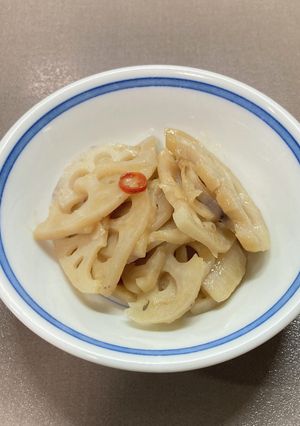 簡単下処理はレンチン、レンコンのキンピラ-レシピのメイン写真