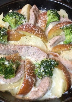ポークとりんごのポットロースト-レシピのメイン写真