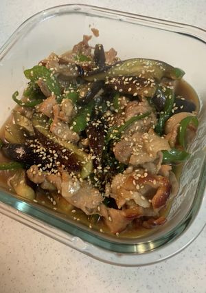 茄子の青椒肉絲風-レシピのメイン写真