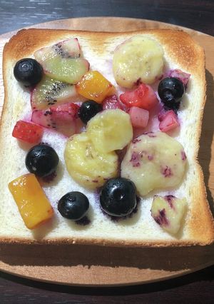 フルーツトースト-レシピのメイン写真