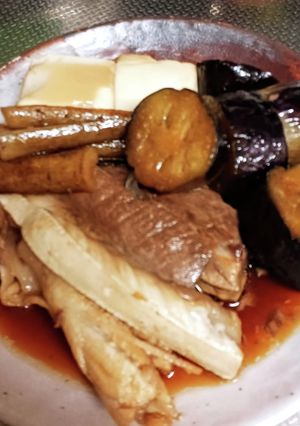 ブリのあら炊き-レシピのメイン写真