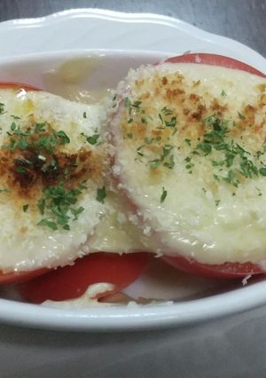 トマトのチーズ焼き-レシピのメイン写真