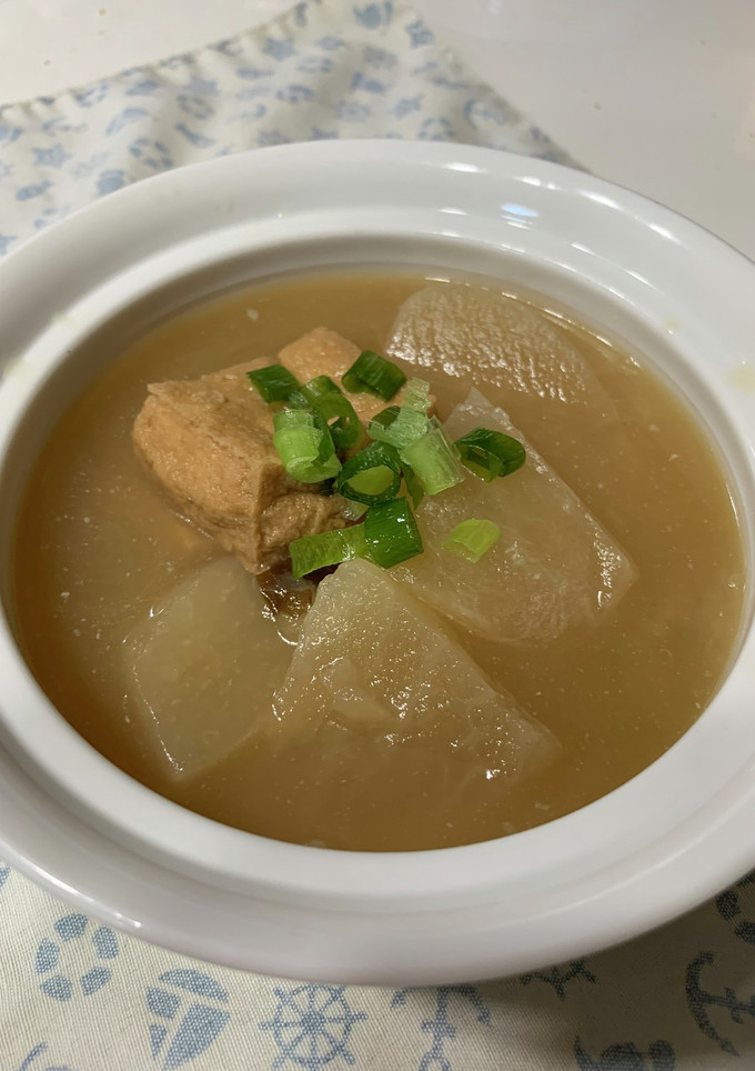 京風　聖護院大根と厚揚げの炊いたん-レシピのメイン写真