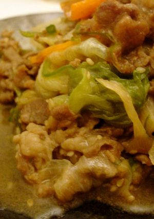 牛肉とレタスのオイスターソース炒め！-レシピのメイン写真