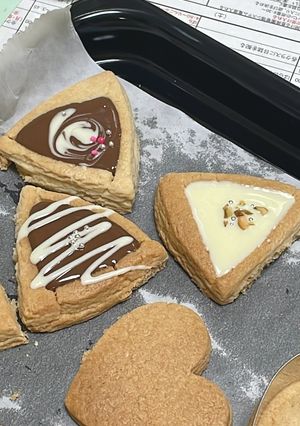 3角チョコクッキー-レシピのメイン写真