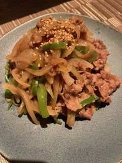☆ピーマンと玉ねぎの牛肉塩レモン炒め☆-レシピのメイン写真