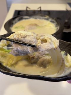 白菜豚巻き豆乳鍋-レシピのメイン写真