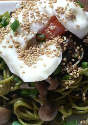 茶そばで::塩昆布焼きそば::-レシピのメイン写真