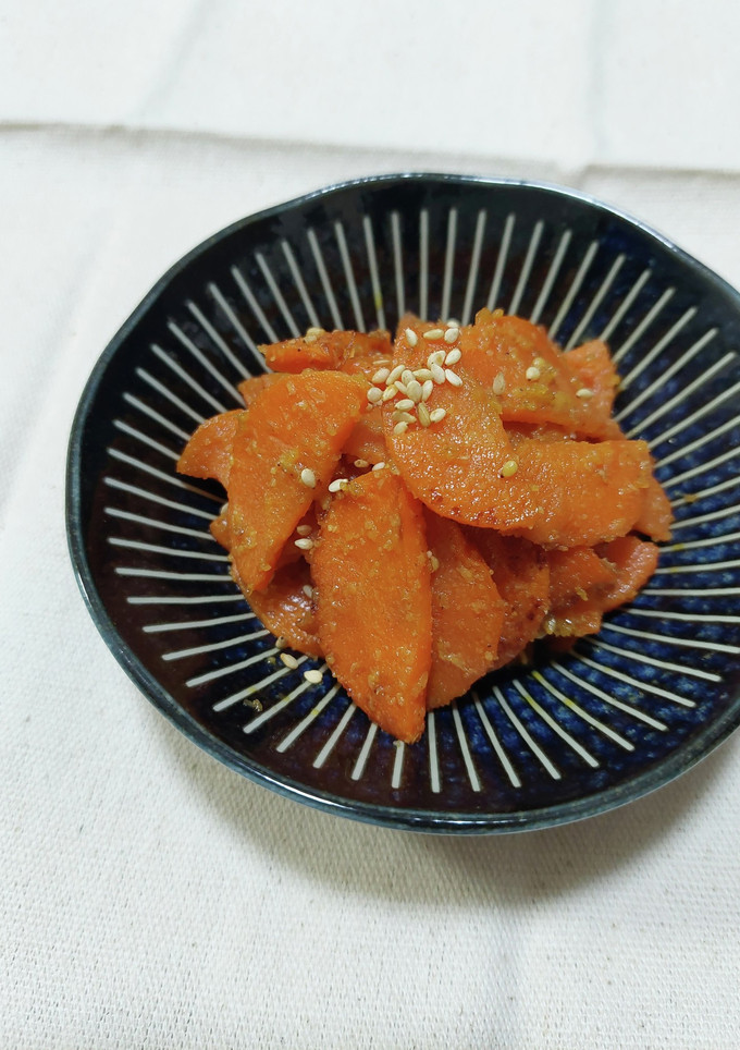 お弁当にも！にんじんのみそごま炒め-レシピのメイン写真