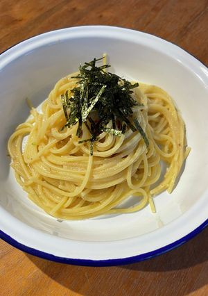 IKEAたらこチューブでたらこパスタ-レシピのメイン写真
