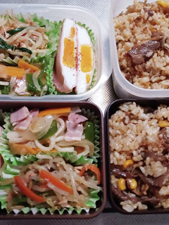 高校生息子、旦那弁当(12/9)-レシピのメイン写真
