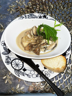 綺麗になれるキノコのミルク煮-レシピのメイン写真