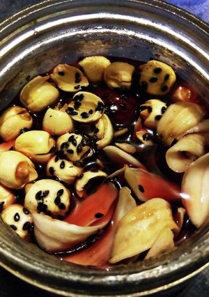 ナッツや種実の胡麻と蜂蜜赤ワイン漬け-レシピのメイン写真