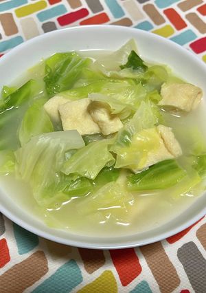超簡単☆あったかたっぷりキャベツ煮スープ-レシピのメイン写真