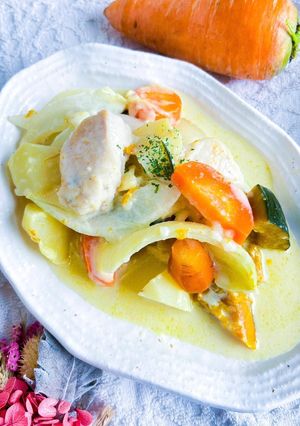 冬の定番!鶏シチュー-レシピのメイン写真