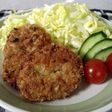 残った餃子の具でメンチカツ(*゚艸゚)?