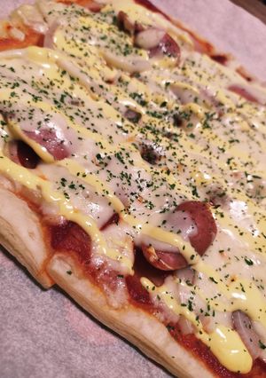 四角いパーティーピザ-レシピのメイン写真